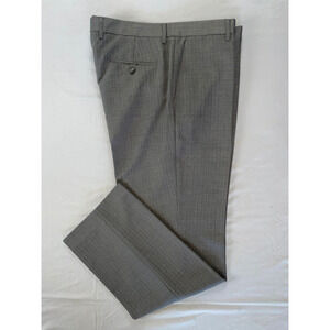 Perry Ellis Flat Front Washable Microfiber Dress Pants, Slacks. 36X32, EUC!!